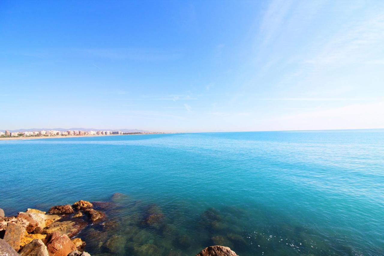 Global Properties, Apartamento Con 2 Habitaciones Y Perfecta Ubicacion En La Playa Puerto de Sagunto Luaran gambar