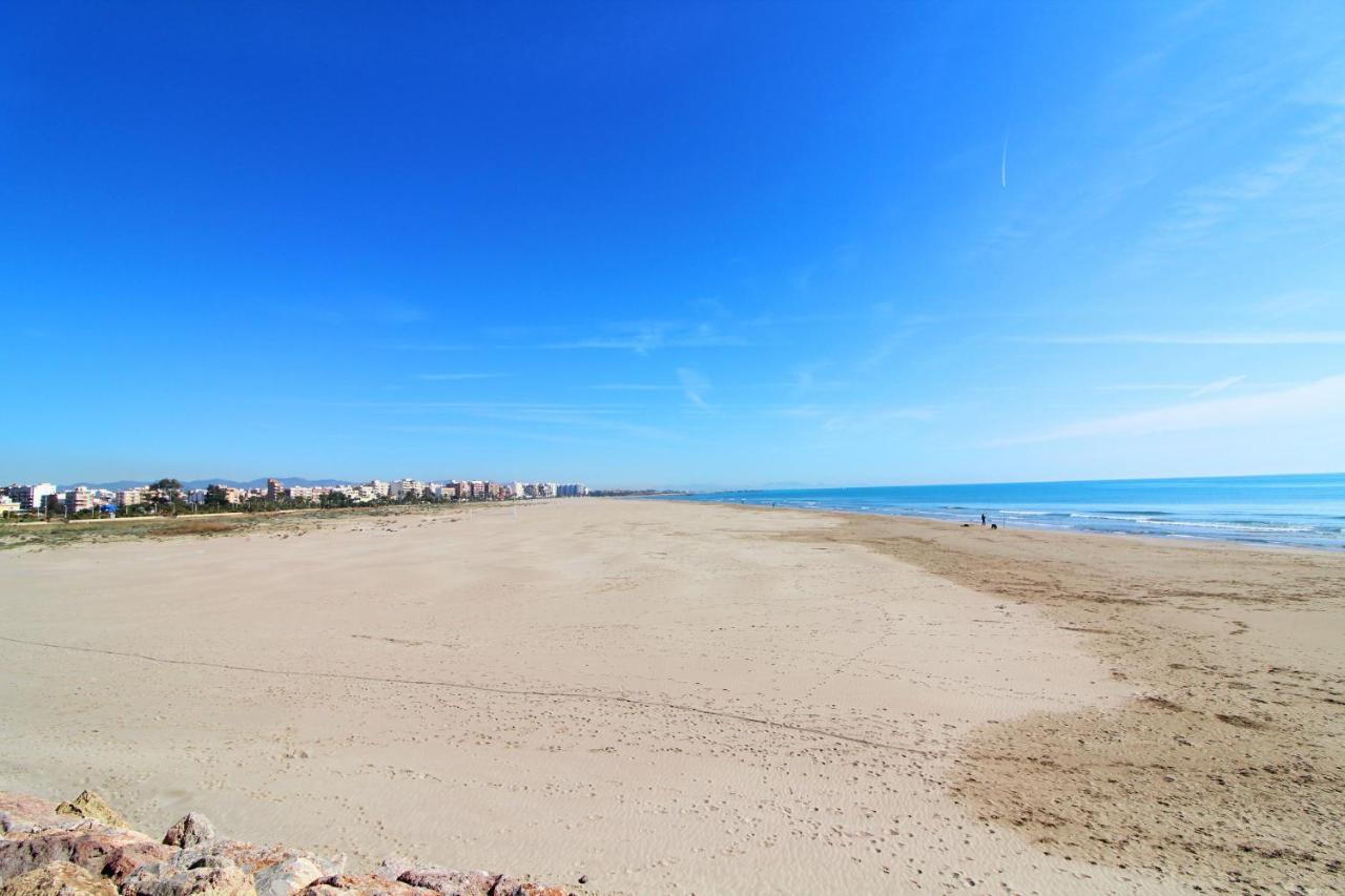 Global Properties, Apartamento Con 2 Habitaciones Y Perfecta Ubicacion En La Playa Puerto de Sagunto Luaran gambar